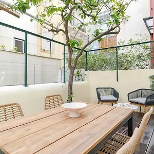 Casa Boma - Modern And Stylish With Private Terrace - Lapa Iv Apartment Lissabon