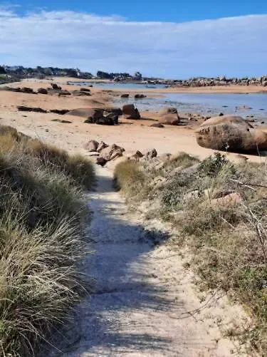 Appartement Plage De Trestraou 45M2 Perros-Guirec Francie